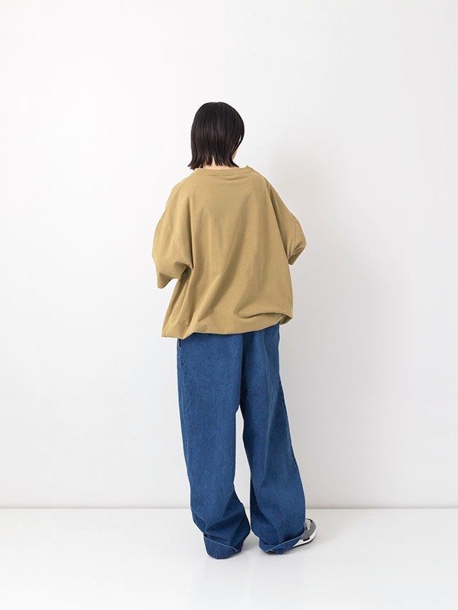 Shirring Tee Pullover