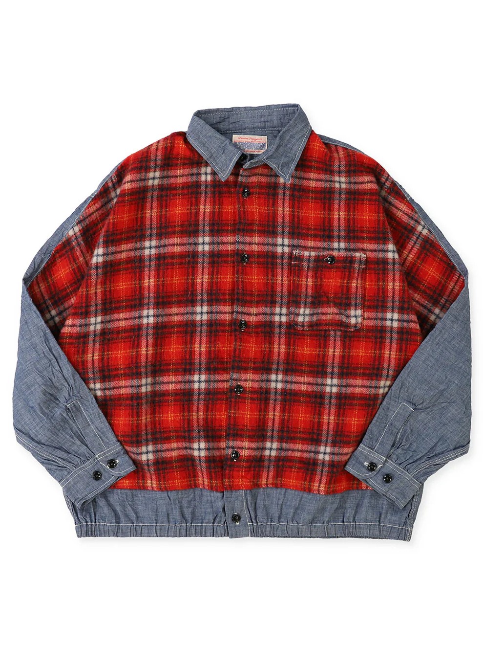 Shaggy Plaid Remake Shirt