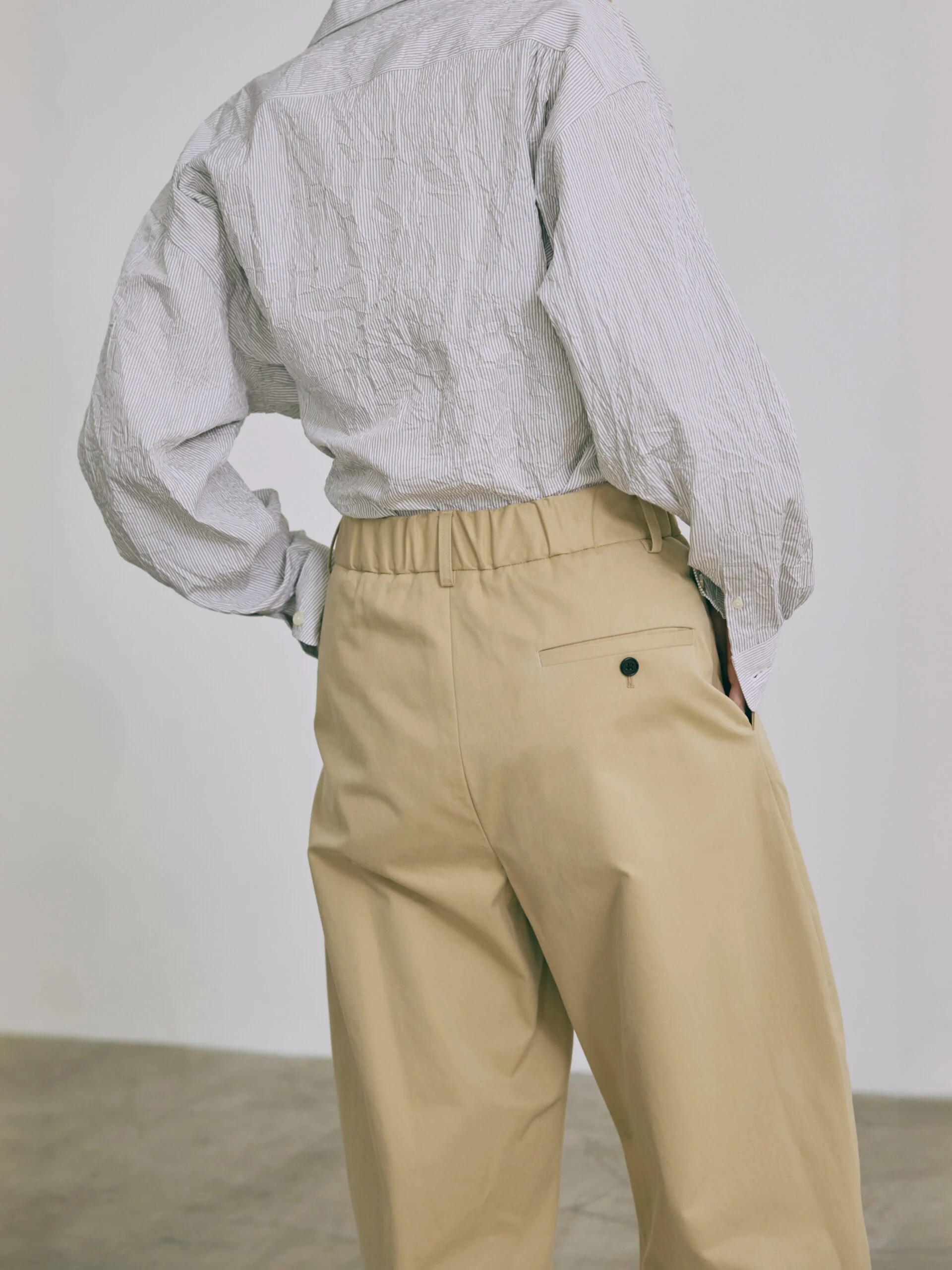 ECRU-CHINO Trousers