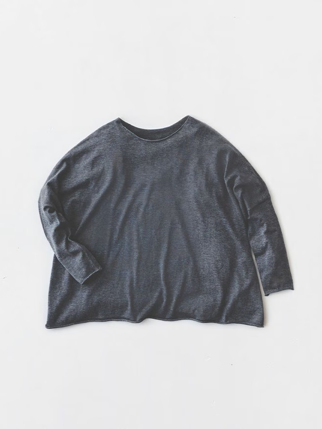 Veritecoeur Cotton-Silk-Cashmere T-Line Pullover