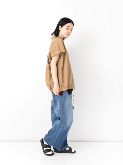 Veritecoeur Shrink French Sleeve Shirt