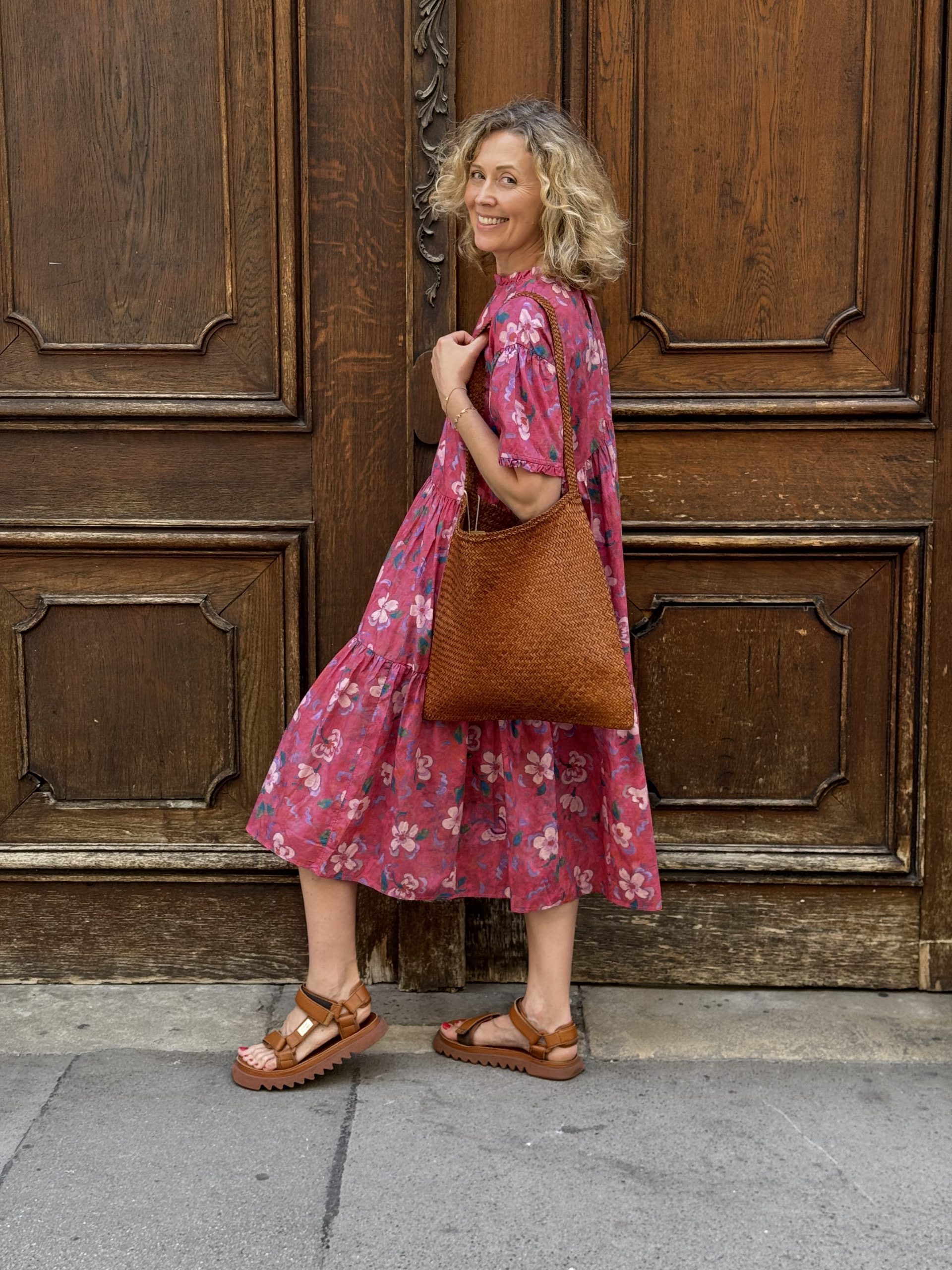 LIBERTY Gathered Dress