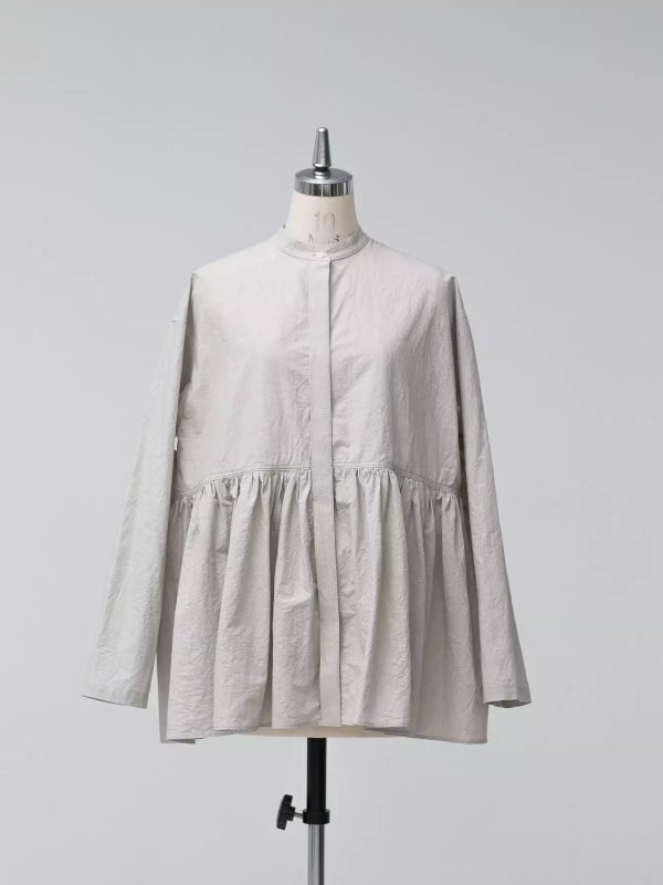 KAGURE Gathered-Waist Blouse