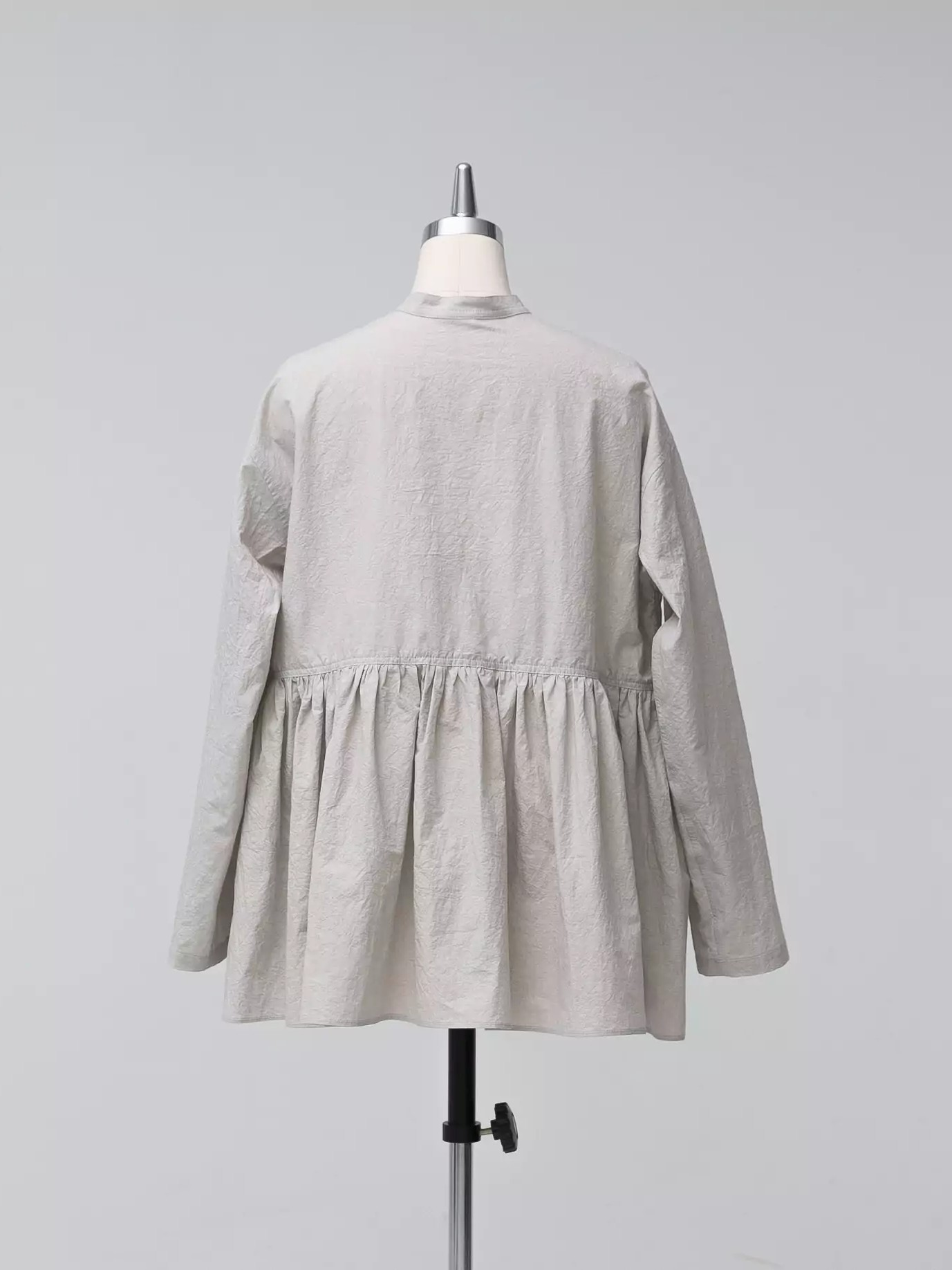 KAGURE Gathered-Waist Blouse