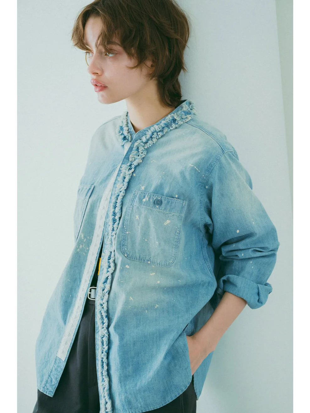 Chambray Remake Work Shirt