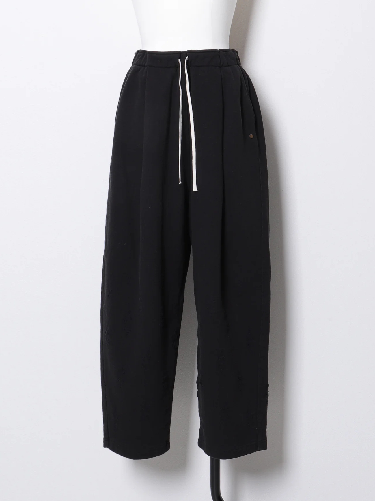 Floral Damaged Sweatpants